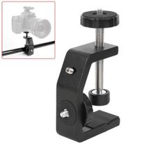 Braçadeira C-Clamp 60Mm Suporte 1/4 Para Mesa E Estúdio