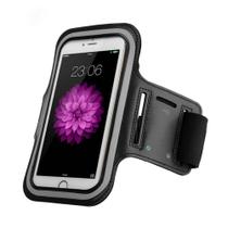 Braçadeira Capa Porta Celular Universal Corrida Preto