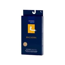 Braçadeira Compressiva 20-30mmHg Natural Claro Sigvaris Braçadeira Compressiva 20-30mmHg Natural Claro Sigvaris