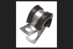 Braçadeira de almofada Jandorf 61532 em aço inoxidável preta