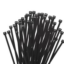 Braçadeira de cabo 15 cm, nylon preto, resistente a UV, 1000 unidades