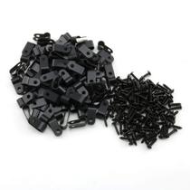 Braçadeira de cabo heyous R-Type, tubo de mangueira de fio de nylon de 6,4 mm, 100 unidades Braçadeira de cabo heyous R-Type, tubo de mangueira de fio de nylon de 6,4 mm, 100 unidades