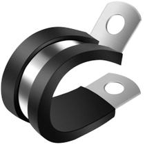 Braçadeira de cabo ZIPCCI de aço inoxidável de 2 polegadas, pacote com 10