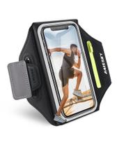 Braçadeira de corrida Guzack com design 3D e bolsa de cartão