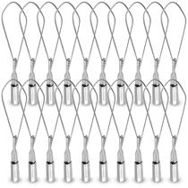 Braçadeira de cunha OHLECTRIC (20 unidades) de alumínio da faixa 6-2 com alça de aço Braçadeira de cunha OHLECTRIC (20 unidades) de alumínio da faixa 6-2 com alça de aço