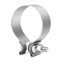 Braçadeira de escape EVIL ENERGY de 2,0 polegadas em aço inoxidável 2 unidades