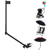 Braçadeira de guarda-chuva de golfe ajustável HOBVO para carrinho de golfe, cadeira