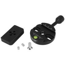 Braçadeira de liberação rápida Haoge CP-64 com RC4 para Arca-Swiss