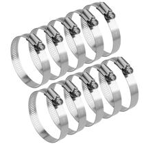 Braçadeira de mangueira LOKMAN, duto de aço inoxidável 46-70 mm, pacote com 10