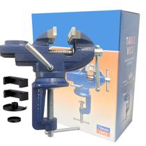 Braçadeira de mesa Bench Vise MIKMAYTOO Mini Ferro Fundido Atualizado