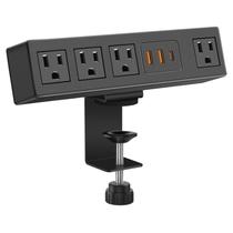 Braçadeira de mesa Power Strip CCCEI 1200J Surge 45W USB-C