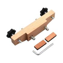 Braçadeira De Ponte Para Violão Acústico Com Junta De Cortiça E Chave L Para Violões Clássicos - Braçadeira De Ponte Para Violão Acústico Com Junta De Cortiça E Chave L Para Violões Clássicos -