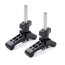 Braçadeira de retenção T-Track POWERTEC para máquina CNC 2PK Braçadeira de retenção T-Track POWERTEC para máquina CNC 2PK
