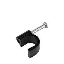 Braçadeira de suporte Raindrip R390CB para tubos de 0,25" preta Braçadeira de suporte Raindrip R390CB para tubos de 0,25" preta