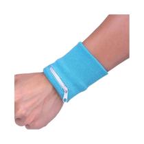 Braçadeira Esportiva Para Corrida Com Bolso Com Zíper, Bolsa De Braço Para Armazenamento De MP3,