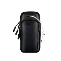 Braçadeira Esportiva Pochete Bolsa De Braço Impermeável Alça Ajustável Para Celular Acessórios Corrida Caminhada Treino