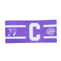 Braçadeira Faixa Capitão Personalizável Brasão Time Fecho tiras autocolantes -