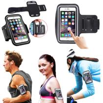 Braçadeira Impermeável Capa P/ Celular Até 5,5 Polegadas Corrida / Academia