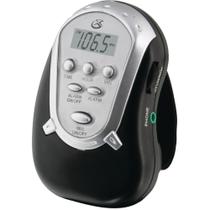 Braçadeira Radio GPX R300S AM/FM com fones de ouvido preta