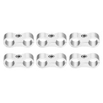 Braçadeira separadora de mangueiras HARFINGTON 6AN 14mm ID Fuel Line Silver