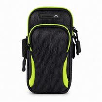 Braçadeira Suporte Braço Celular Treino Capa Esporte Verde