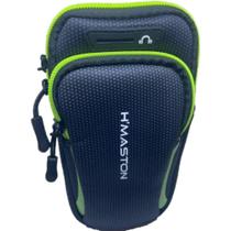 Braçadeira Suporte Braço Celular Treino Yb-04 Preto com Verde
