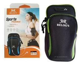 Braçadeira Suporte Capa Pochete De Braço Celular Treino