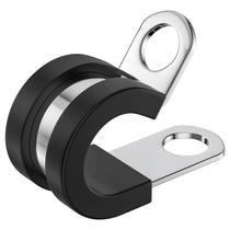 Braçadeiras de cabo 304 de aço inoxidável 1/4 de polegada 50 unidades RTHIEAI Braçadeiras de cabo 304 de aço inoxidável 1/4 de polegada 50 unidades RTHIEAI