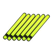 Braçadeiras de LED Slap Bracelets, pulseiras Flashing Sports, pacote 6/7 Braçadeiras de LED Slap Bracelets, pulseiras Flashing Sports, pacote 6/7