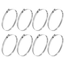 Braçadeiras de mangueira Kozelo em aço inoxidável 194-216mm (8 unidades) Braçadeiras de mangueira Kozelo em aço inoxidável 194-216mm (8 unidades)
