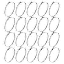 Braçadeiras de mangueira Kozelo em aço inoxidável 20 unidades ajustáveis 155-178 mm Braçadeiras de mangueira Kozelo em aço inoxidável 20 unidades ajustáveis 155-178 mm