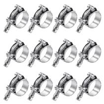Braçadeiras de mangueira T-Bolt AKIHISA em aço inoxidável 304 44-50mm, pacote com 12 Braçadeiras de mangueira T-Bolt AKIHISA em aço inoxidável 304 44-50mm, pacote com 12