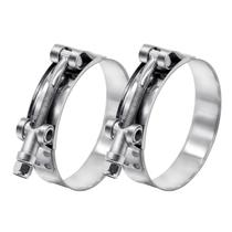 Braçadeiras de mangueira T-Bolt AKIHISA em aço inoxidável 304 70-78mm 2,5 polegadas Braçadeiras de mangueira T-Bolt AKIHISA em aço inoxidável 304 70-78mm 2,5 polegadas