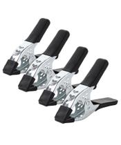 Braçadeiras de mola Mr. Pen, pacote com 4, braçadeiras de metal de 15 cm Braçadeiras de mola Mr. Pen, pacote com 4, braçadeiras de metal de 15 cm