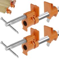 Braçadeiras de tubo FUYGRCJ Conjunto de braçadeiras de tubo de metal de 1/2 polegada x2 laranja Braçadeiras de tubo FUYGRCJ Conjunto de braçadeiras de tubo de metal de 1/2 polegada x2 laranja