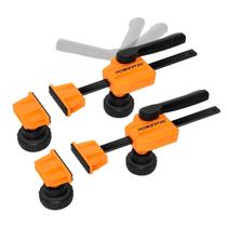 Braçadeiras para cães de bancada POWERTEC Quick Release 80 kg Força de fixação Braçadeiras para cães de bancada POWERTEC Quick Release 80 kg Força de fixação