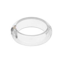 Bracelete Acrílico Transparente Feminino Pulseira Minimalista com Fechamento em Mola Bracelete Acrílico Transparente Feminino Pulseira Minimalista com Fechamento em Mola