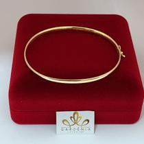 Bracelete Boleado Ouro 18k Dourado 4mm - 17cm