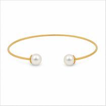 Bracelete Com Pérolas Banhado Ouro Bracelete Com Pérolas Banhado Ouro