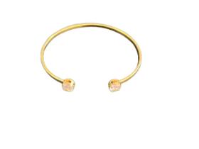 Bracelete com Zircônia Folheado a Ouro 18k Bracelete com Zircônia Folheado a Ouro 18k