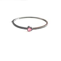Bracelete Coração de Rubi Fusion - Ref: PBIJU000324 Bracelete Coração de Rubi Fusion - Ref: PBIJU000324