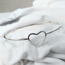 Bracelete Coração No Meio M 5cm