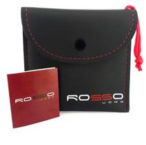 Bracelete Couro Preto Trançado Placa X Detalhe Lateral Steel