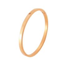 Bracelete de Aço Londres Rosé 3mm 20cm