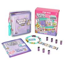 Bracelete de brinquedo + Livro da coleção STICKI Rolls Sticki Book
