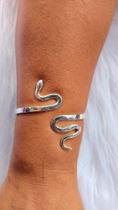Bracelete de cobra prata 925