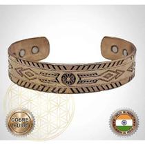 Bracelete de Cobre Magnético Ajustável FLUIR TRIBAL Bracelete de Cobre Magnético Ajustável FLUIR TRIBAL