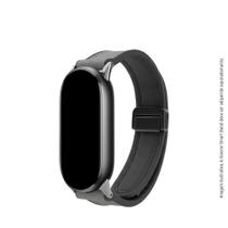 Bracelete De Couro C/ Fecho Magnético P/ Xiaomi Band 8/9/10 Bracelete De Couro C/ Fecho Magnético P/ Xiaomi Band 8/9/10