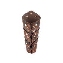 Bracelete De Couro De Guerreiro Viking Medieval, Armadura De Braço Steampunk Elfo Para Fantasia Bracelete De Couro De Guerreiro Viking Medieval, Armadura De Braço Steampunk Elfo Para Fantasia