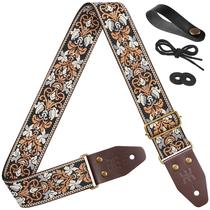 Bracelete de guitarra Amumu Vintage Black Brown Spades Heart 5 cm